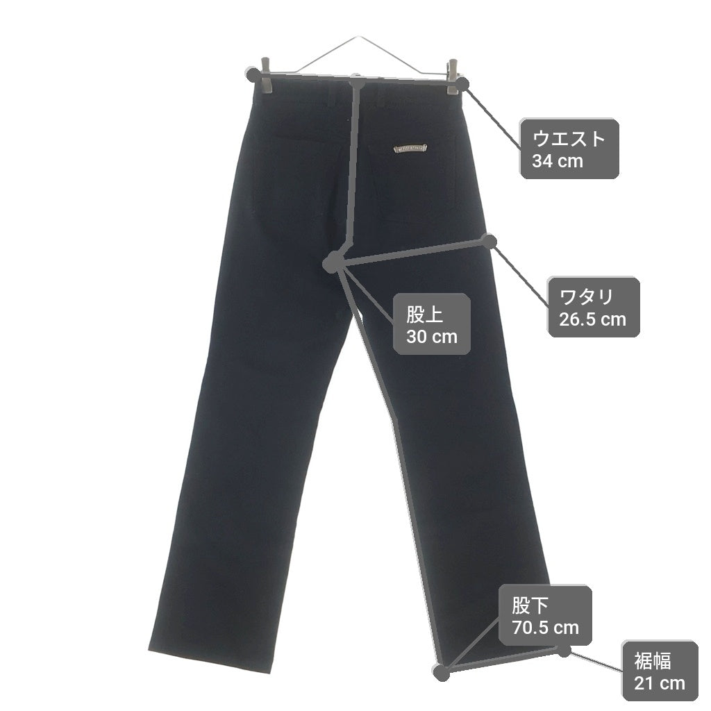 CHROME HEARTS(クロムハーツ) OLD DNM PANTS クロスボタンフライデニムパンツ