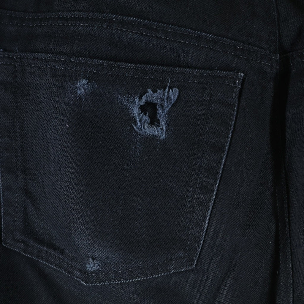 CHROME HEARTS(クロムハーツ) OLD JEAN SL FLEURKNEE フレアニーデニムパンツ
