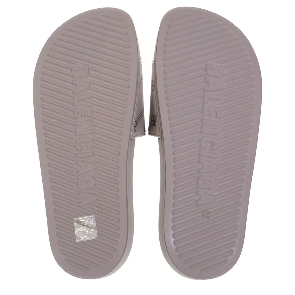 BALENCIAGA(バレンシアガ) SLIDE スライド サンダル シューズ ベージュ レディース 689030