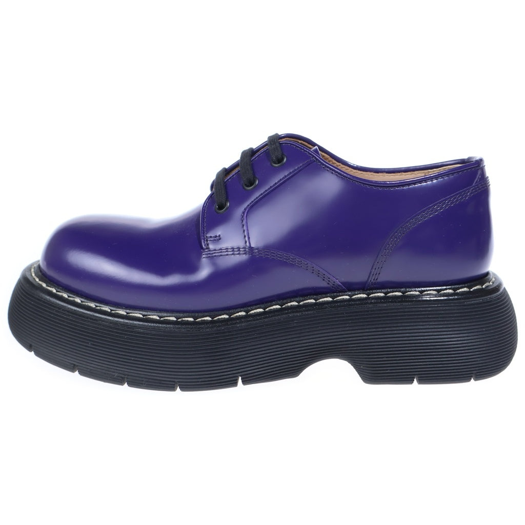 BOTTEGA VENETA(ボッテガヴェネタ) The Bounce Swell Lace Up Shoe ザ バウンス スウェル レースアップ ダービー ドレスシューズ パープル レディース