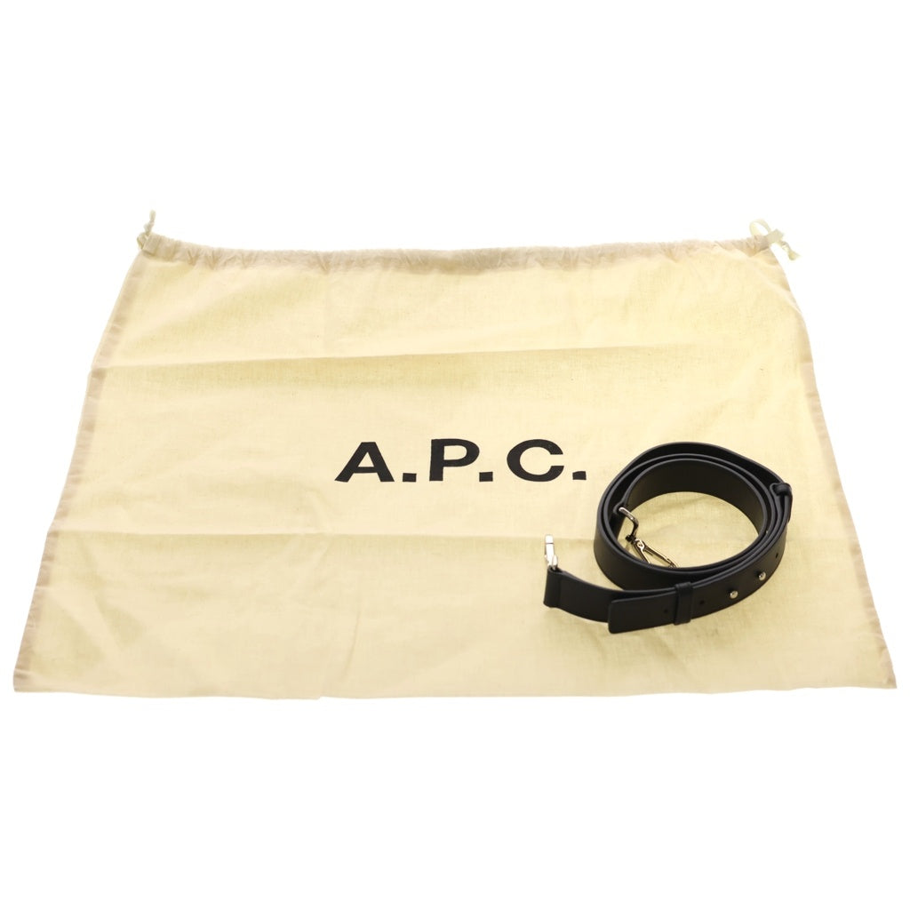 A.P.C(アーペーセー) Weekender Betty ウィークエンダー ベティー ボストンバッグ ブラック レディース