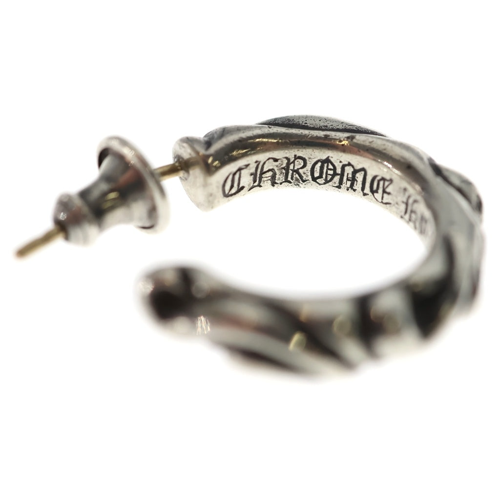 CHROME HEARTS(クロムハーツ) HOOP SCROOL スクロール フープピアス シルバー BCA102