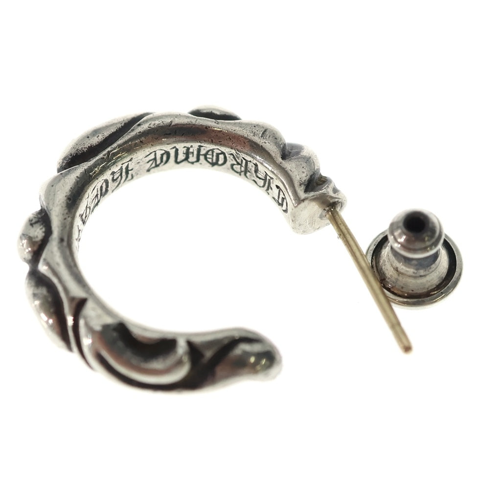 CHROME HEARTS(クロムハーツ) HOOP SCROOL スクロール フープピアス シルバー BCA102