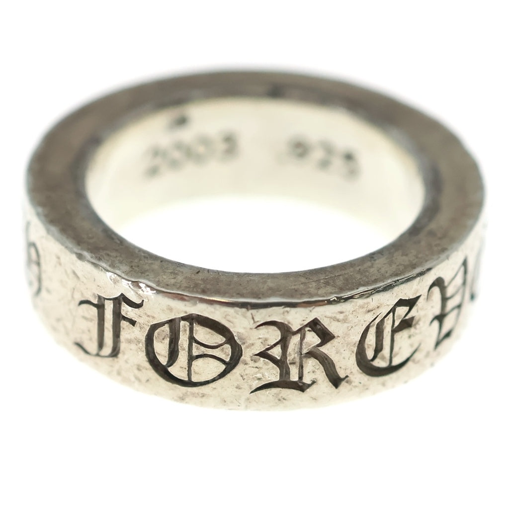 CHROME HEARTS(クロムハーツ) 6mm SPACER FOREVER 6mmスペーサーリング フォーエバーシルバーBCA337