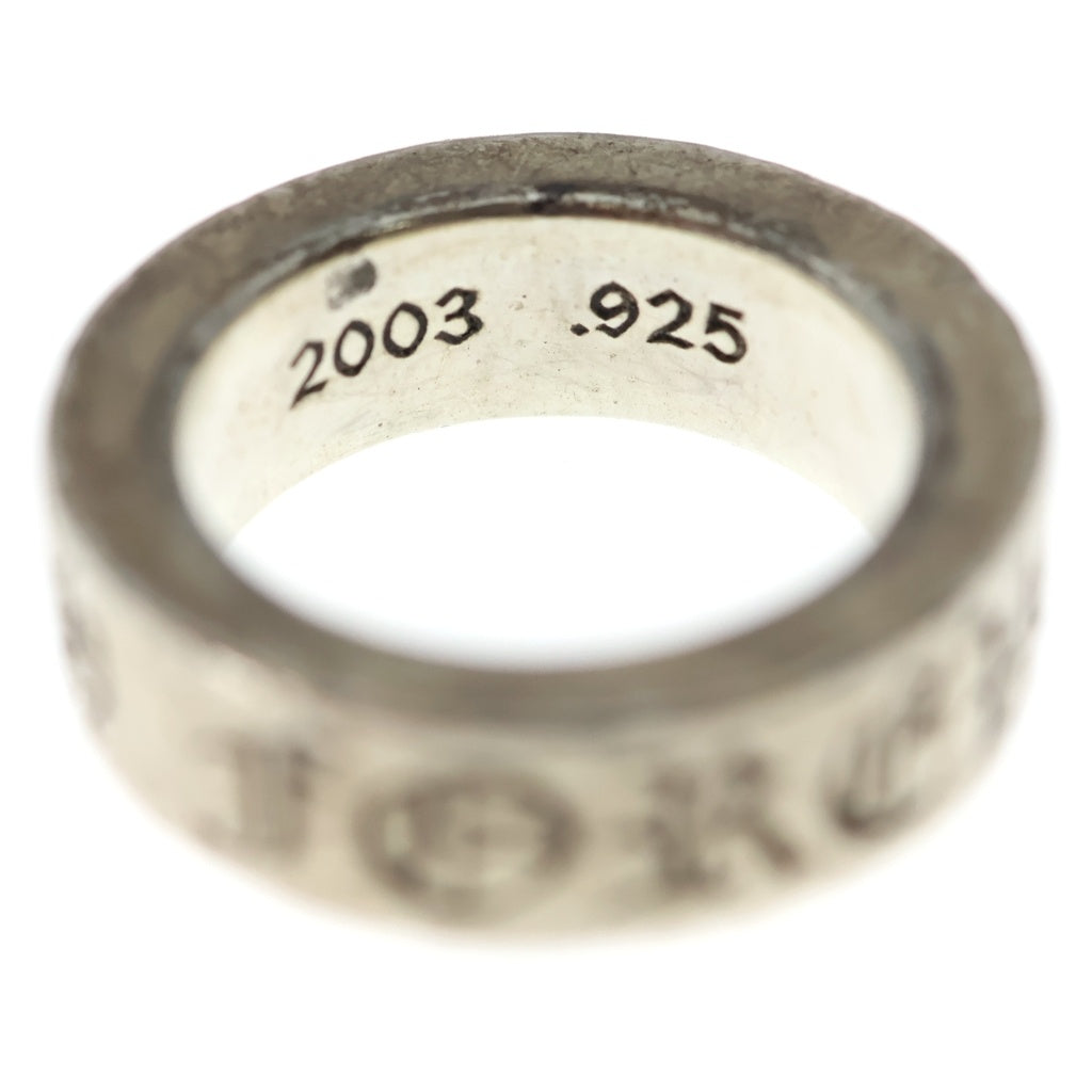 CHROME HEARTS(クロムハーツ) 6mm SPACER FOREVER 6mmスペーサーリング フォーエバーシルバーBCA337