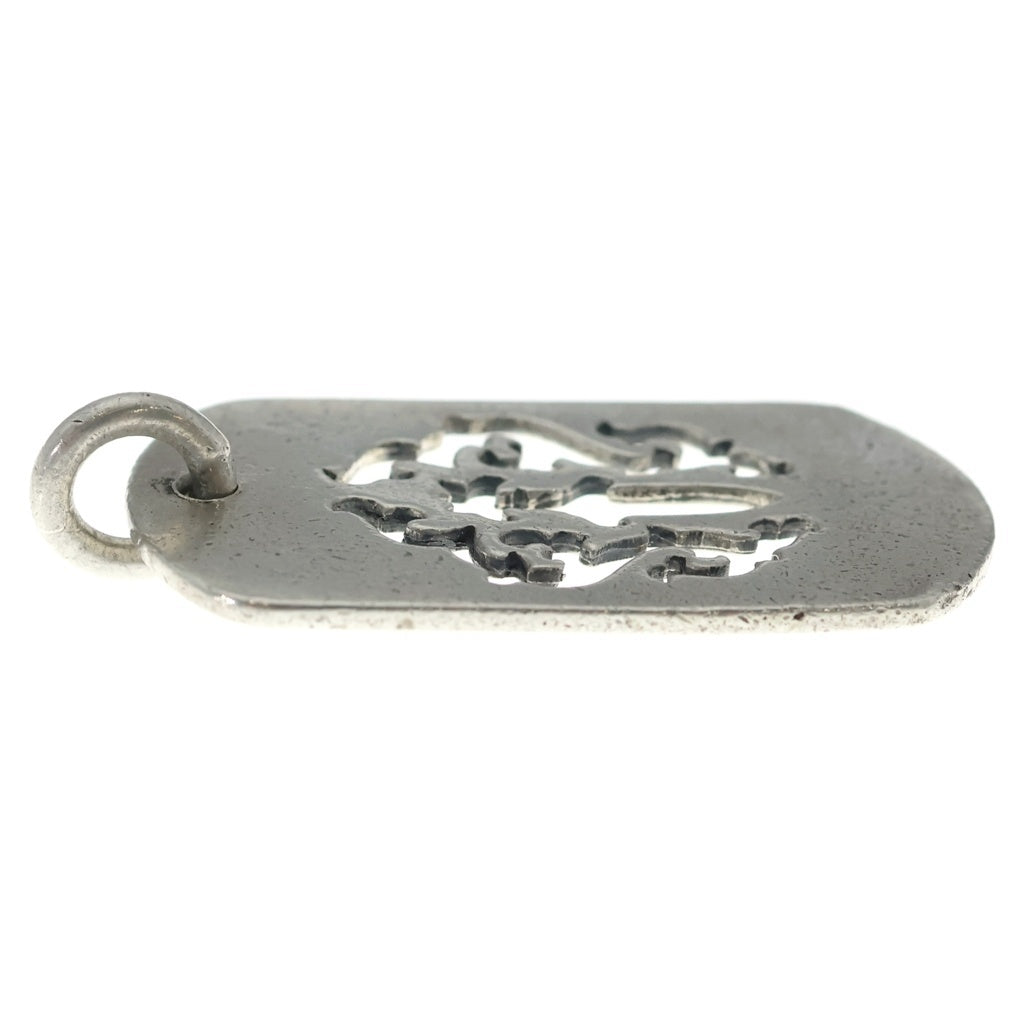 CHROME HEARTS(クロムハーツ) D TAG LRG DAGGER ヴァインダガーカットアウトドッグタグ ラージ ペンダントトップ シルバー BCA240