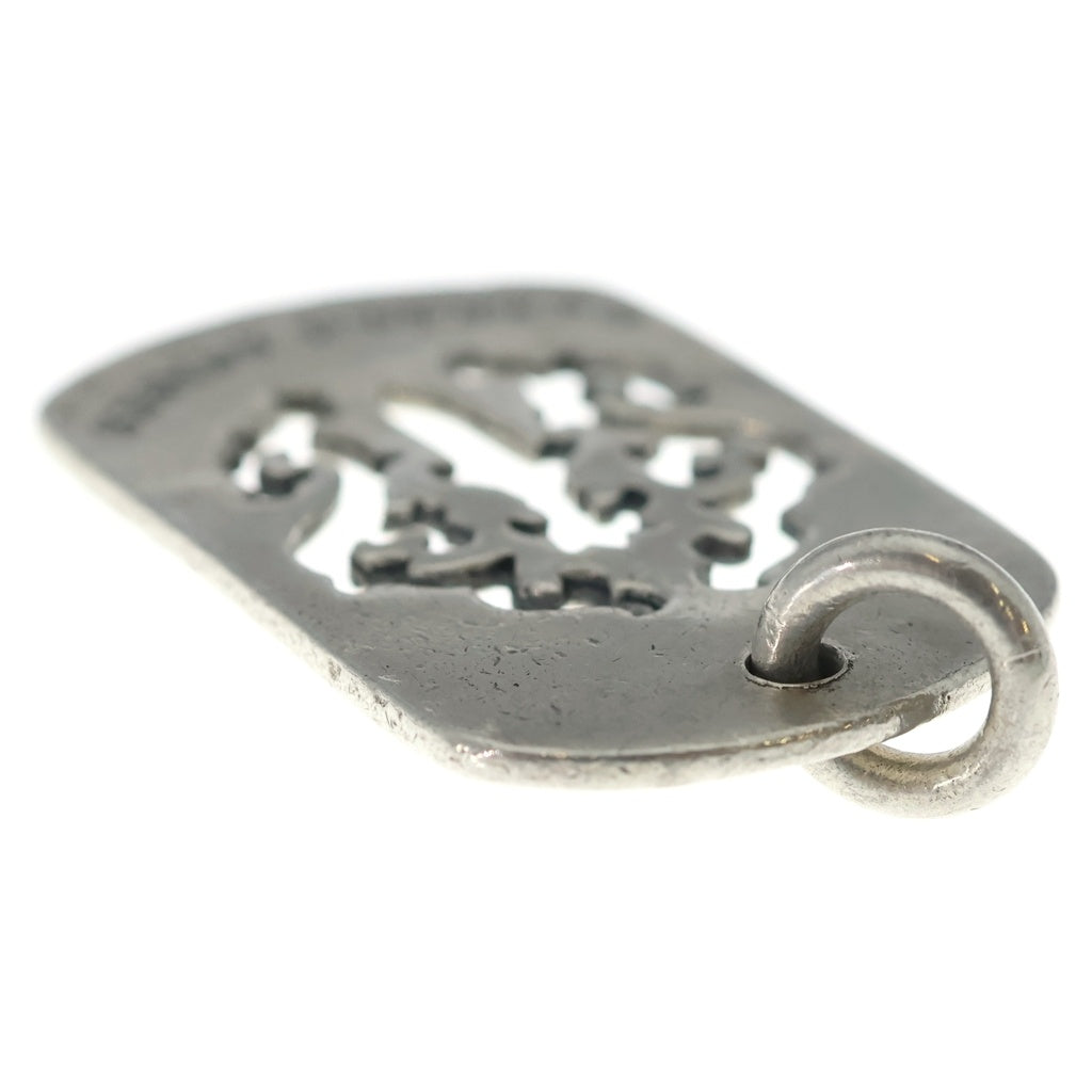 CHROME HEARTS(クロムハーツ) D TAG LRG DAGGER ヴァインダガーカットアウトドッグタグ ラージ ペンダントトップ シルバー BCA240