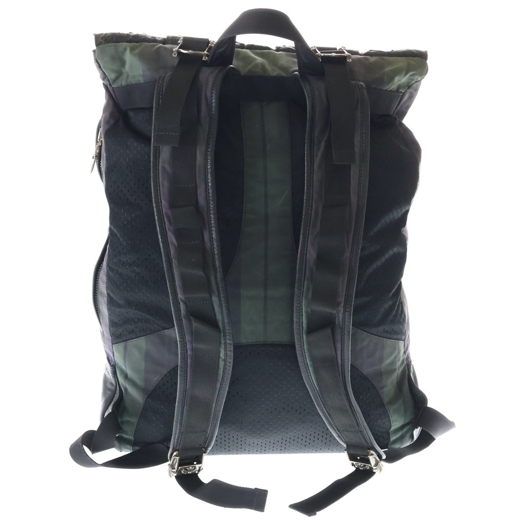CHROME HEARTS(クロムハーツ) MOTO BACKPACK CROSS モトバッグ セメタリークロスパッチ切替レザーバックパック