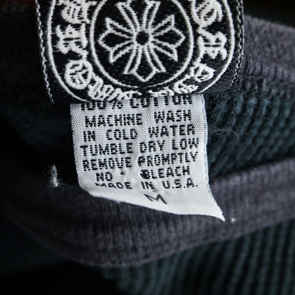 CHROME HEARTS(クロムハーツ) OLD オールド ヴァインダガー刺繍 サーマル 長袖Tシャツ ネイビー