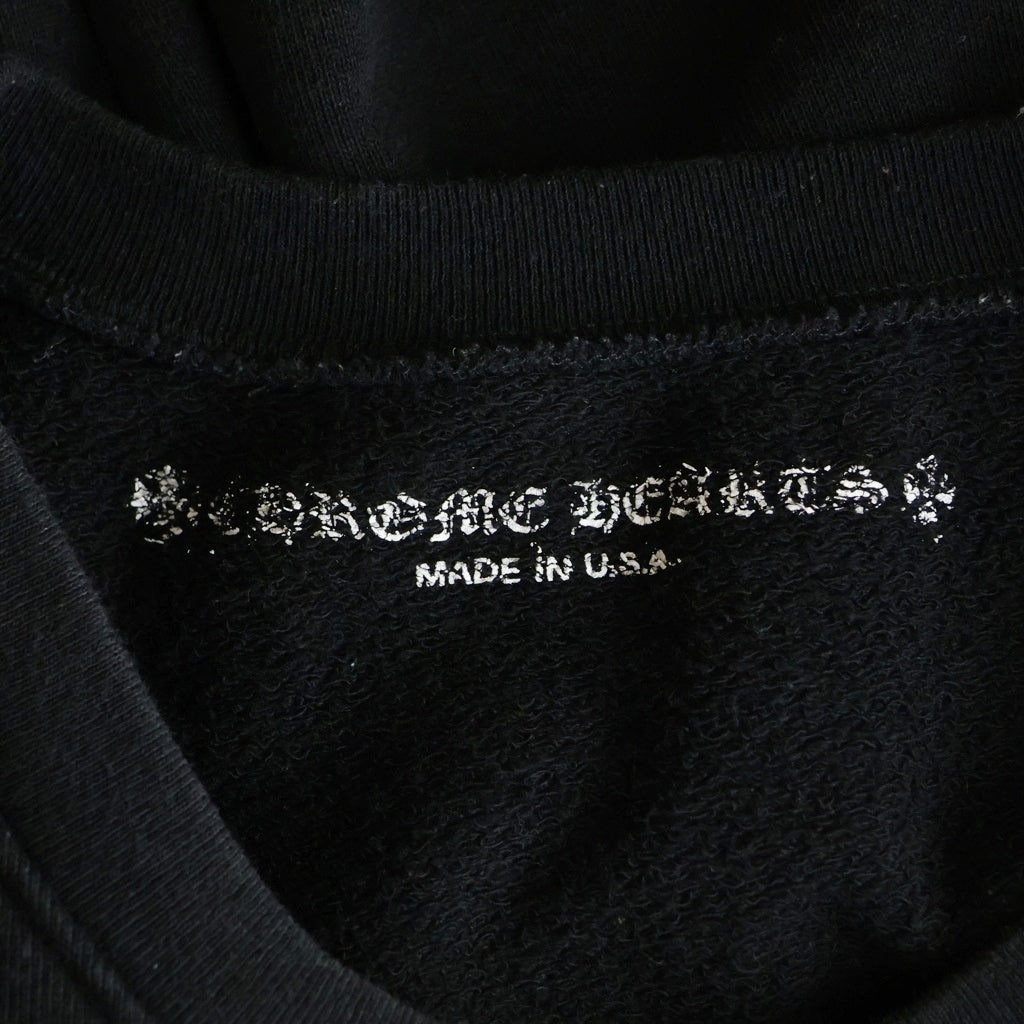 CHROME HEARTS(クロムハーツ) ×MATTY BOY STAYFAST RACE TEAM SWEAT グラフィックプリント クルーネックスウェットシャツ ブラック