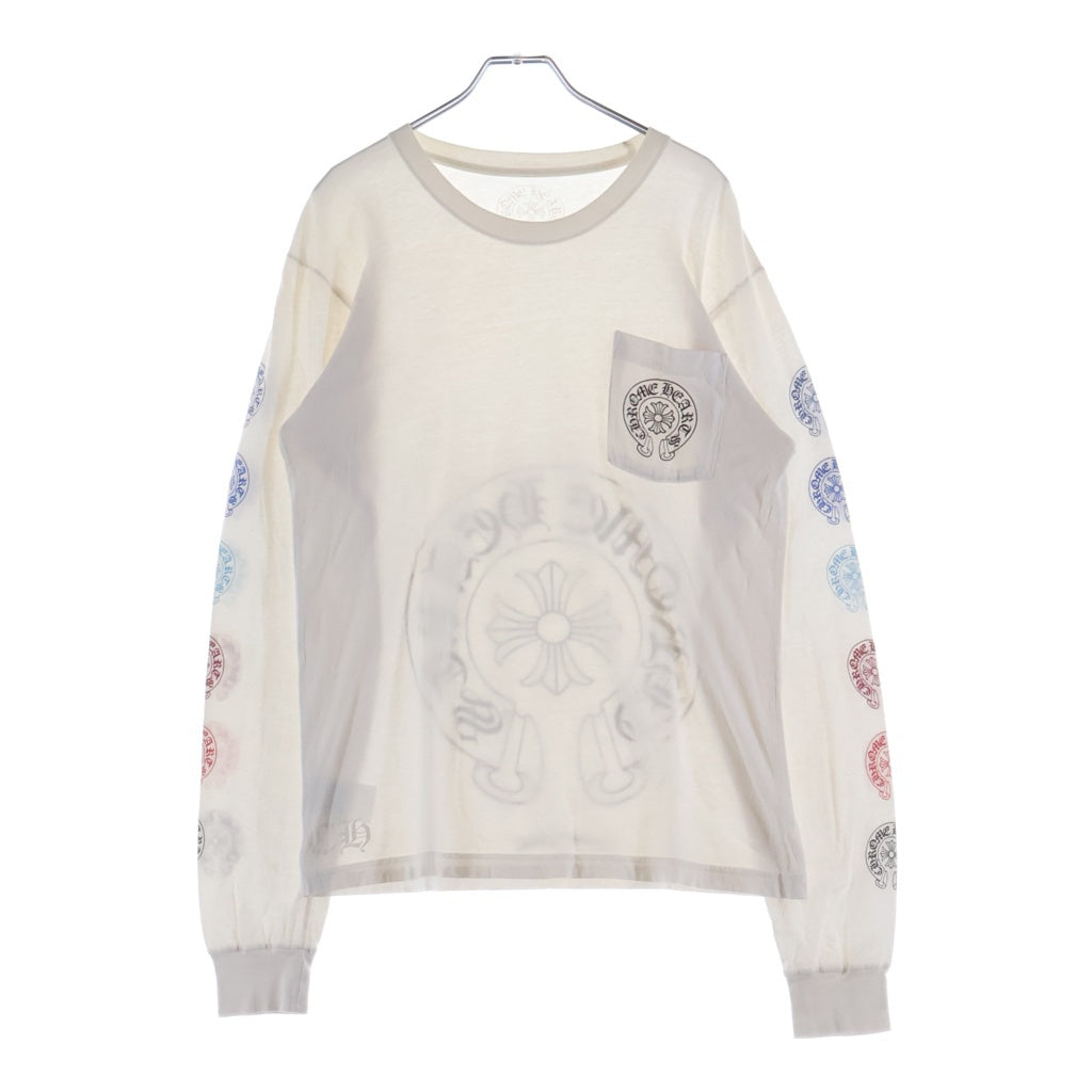 CHROME HEARTS(クロムハーツ) Multi Color Horseshoe L/S T-shirt
