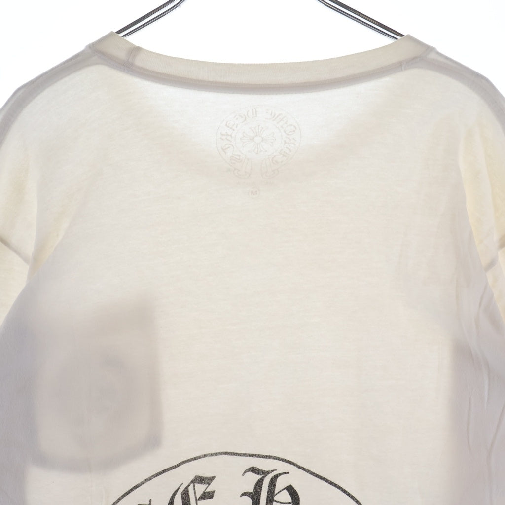CHROME HEARTS(クロムハーツ) Multi Color Horseshoe L/S T-shirt マルチカラー ホースシュー クルーネック長袖Tシャツカットソー ブラック