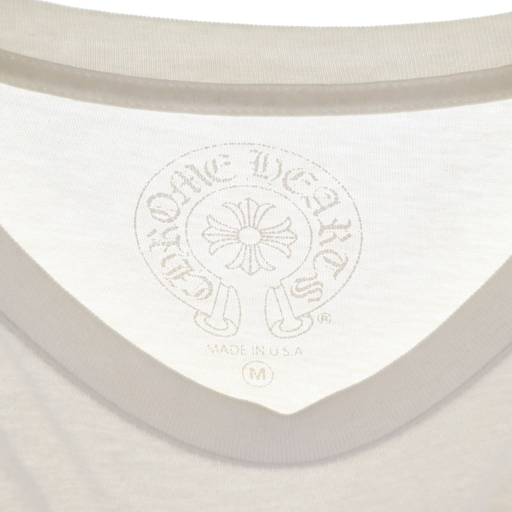 CHROME HEARTS(クロムハーツ) Multi Color Horseshoe L/S T-shirt マルチカラー ホースシュー クルーネック長袖Tシャツカットソー ブラック