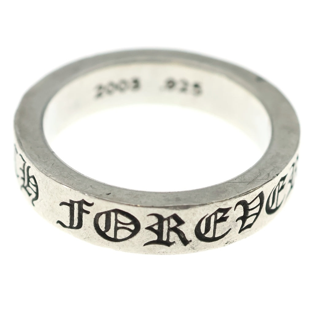 CHROME HEARTS(クロムハーツ) 6mm SPACER FOREVER 6mmスペーサーリング フォーエバーシルバーBCA337