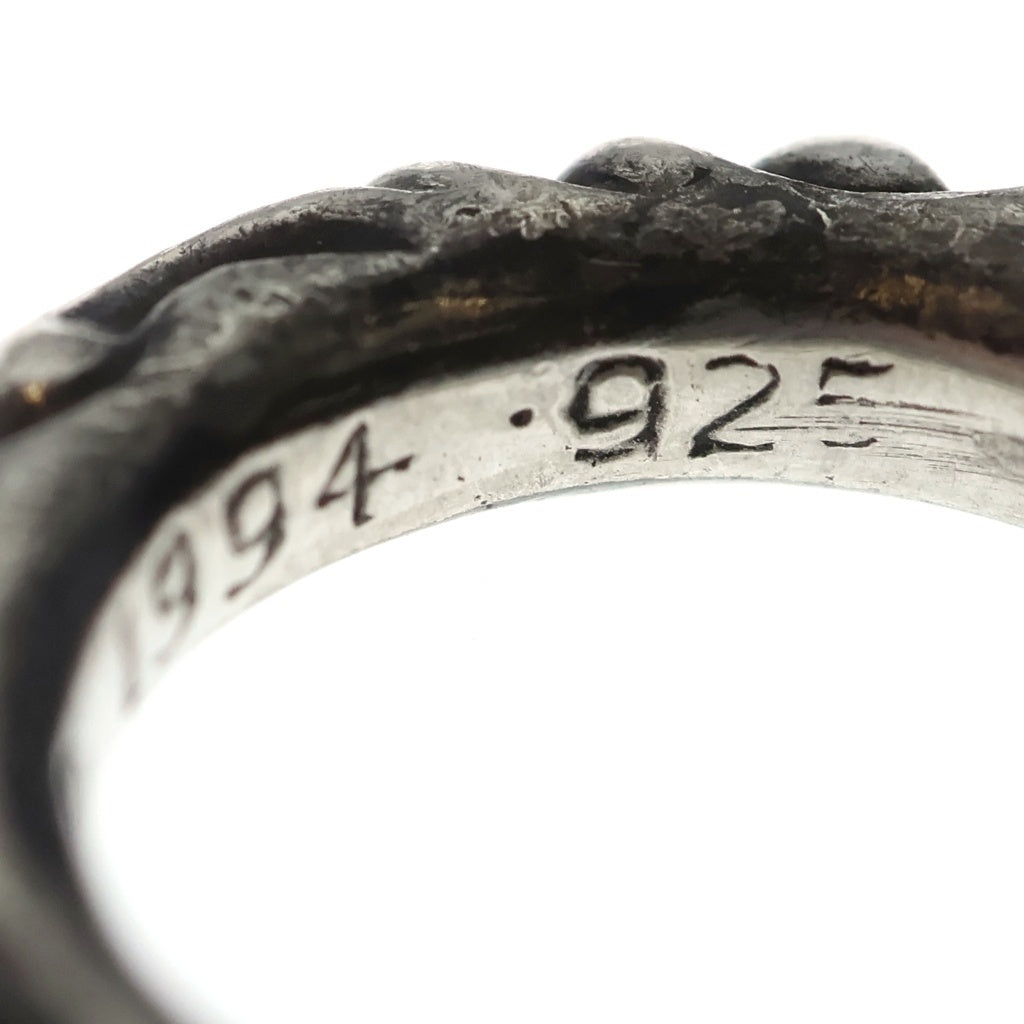 CHROME HEARTS(クロムハーツ) SCRL BAND スクロールバンド リング シルバー BCA351
