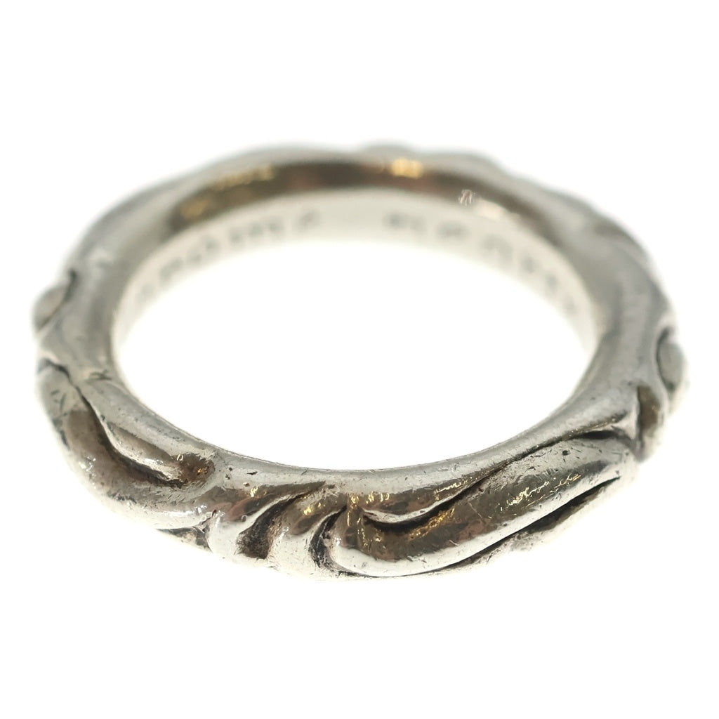 CHROME HEARTS(クロムハーツ) SCRL BAND スクロールバンド リング シルバー BCA351