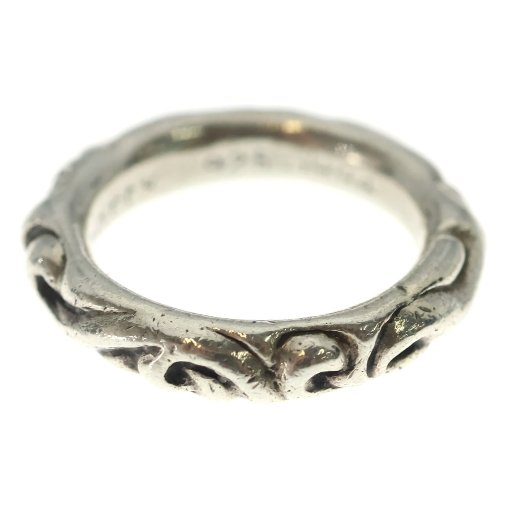 CHROME HEARTS(クロムハーツ) SCRL BAND スクロールバンド リング シルバー BCA351