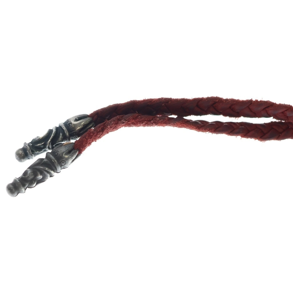 CHROME HEARTS(クロムハーツ) LEATHER BRAID スクロールレザーブレード CHROME HEARTS(クロムハーツ) LEATHER BRAID スクロールレザーブレード