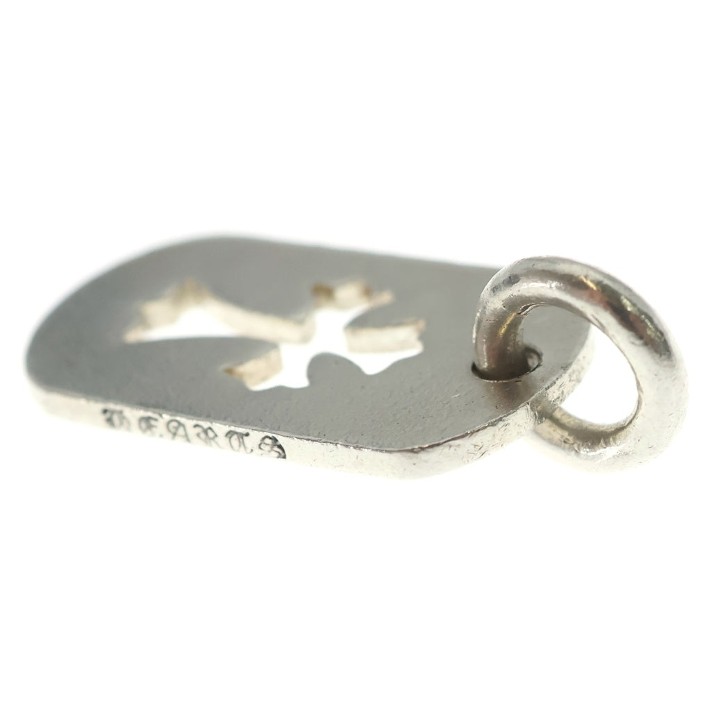 CHROME HEARTS(クロムハーツ) D TAG SML CO CRS カットアウトクロスドッグタグ スモール ペンダントトップ シルバー BCA242