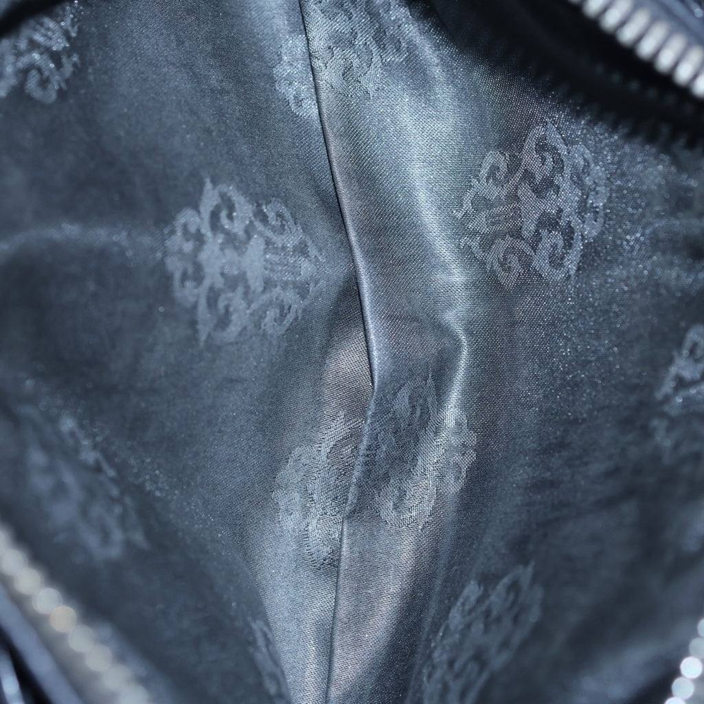 CHROME HEARTS(クロムハーツ) JUDY CROSS BALL ジュディ クロス ボール ボタン レザーウォレット 長財布 ブラック BCA366