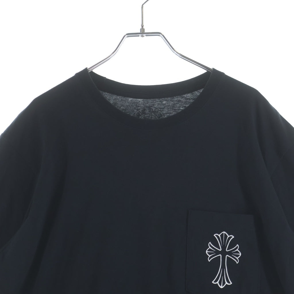 CHROME HEARTS(クロムハーツ) CH T-SHRT バックセメタリークロスプリント 半袖Tシャツ