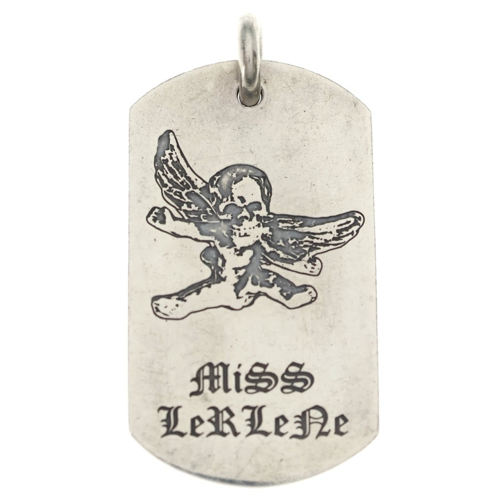 CHROME HEARTS(クロムハーツ) D TAG LRG FOTI フォティドッグタグ ラージドッグタグネックレストップ