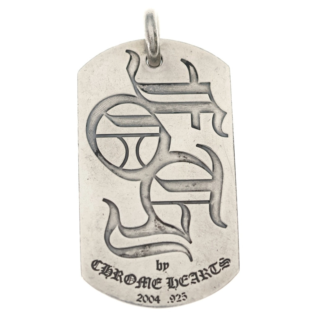 CHROME HEARTS(クロムハーツ) D TAG LRG FOTI フォティドッグタグ ラージドッグタグネックレストップ