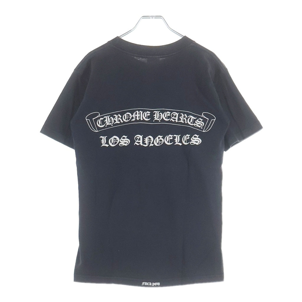 CHROME HEARTS(クロムハーツ) OLD CH S/S TEE オールド ロサンゼルス限定 胸クロスプリント クルーネック半袖Tシャツカットソー ブラック