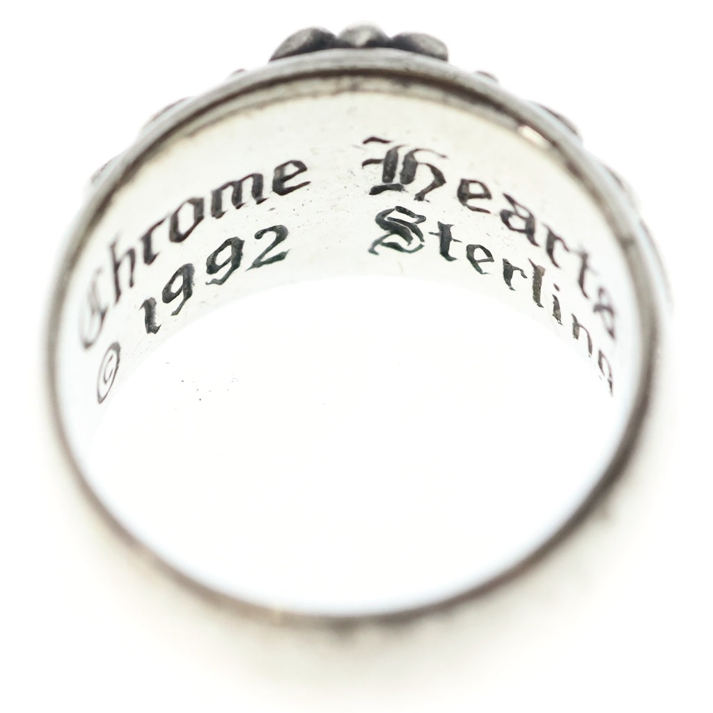 CHROME HEARTS(クロムハーツ) FLRL CRS フローラルクロス リング シルバー BCA346