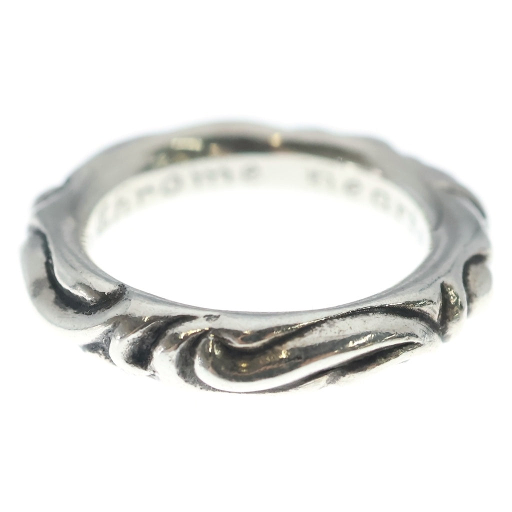 CHROME HEARTS(クロムハーツ) SCRL BAND スクロールバンド リング シルバー BCA351