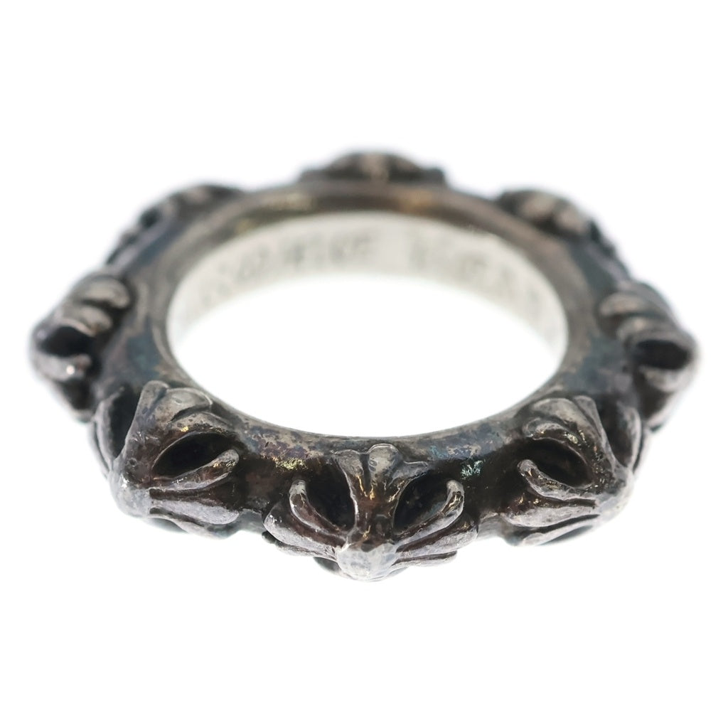 CHROME HEARTS(クロムハーツ) CROSS BAND クロスバンド リング シルバー BCA342