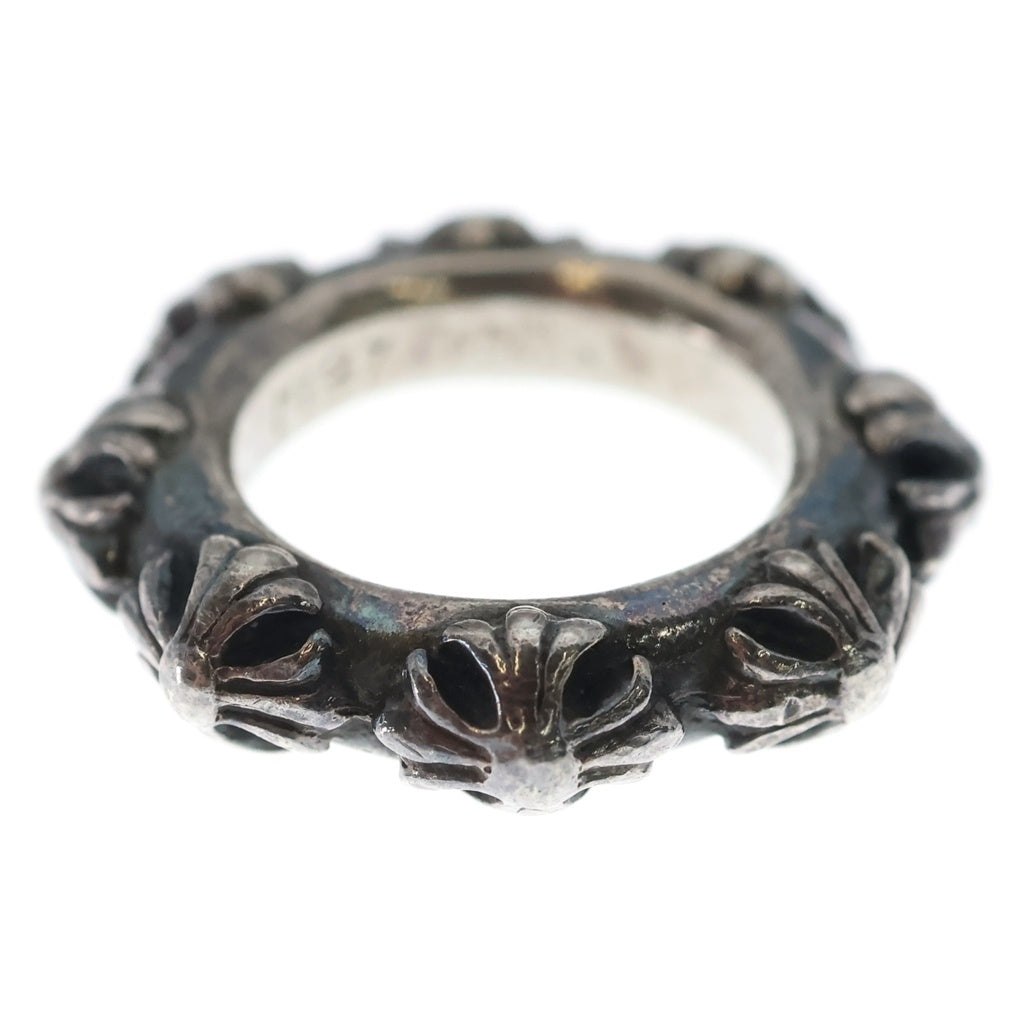 CHROME HEARTS(クロムハーツ) CROSS BAND クロスバンド リング シルバー BCA342