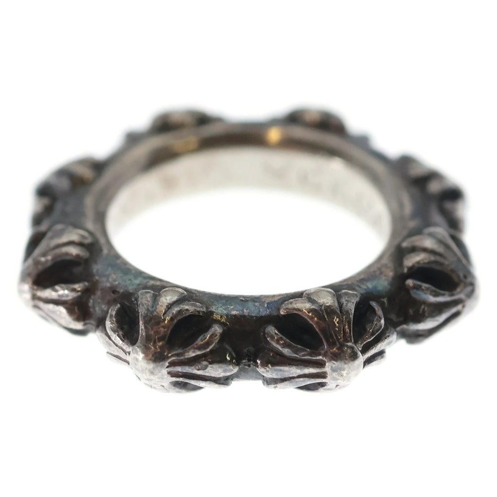 CHROME HEARTS(クロムハーツ) CROSS BAND クロスバンド リング シルバー BCA342