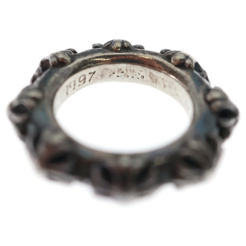 CHROME HEARTS(クロムハーツ) CROSS BAND クロスバンド リング シルバー BCA342