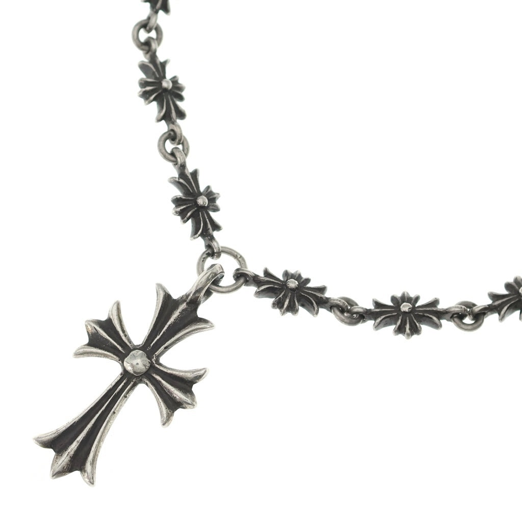 CHROME HEARTS(クロムハーツ) オールド TINY E CH PLS TINY CH CROSS タイニーE CHプラスリンク タイニーCHクロス ネックレス シルバー