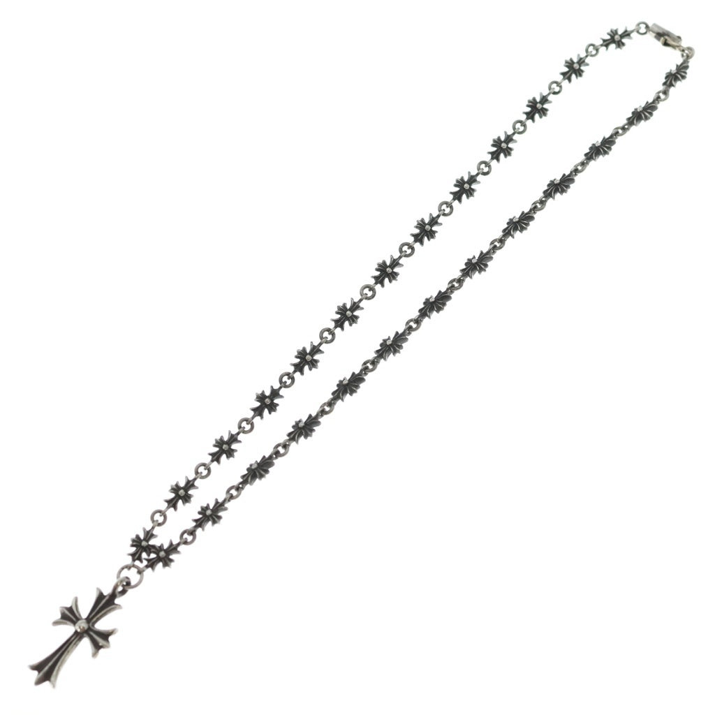 CHROME HEARTS(クロムハーツ) オールド TINY E CH PLS TINY CH CROSS タイニーE CHプラスリンク タイニーCHクロス ネックレス シルバー