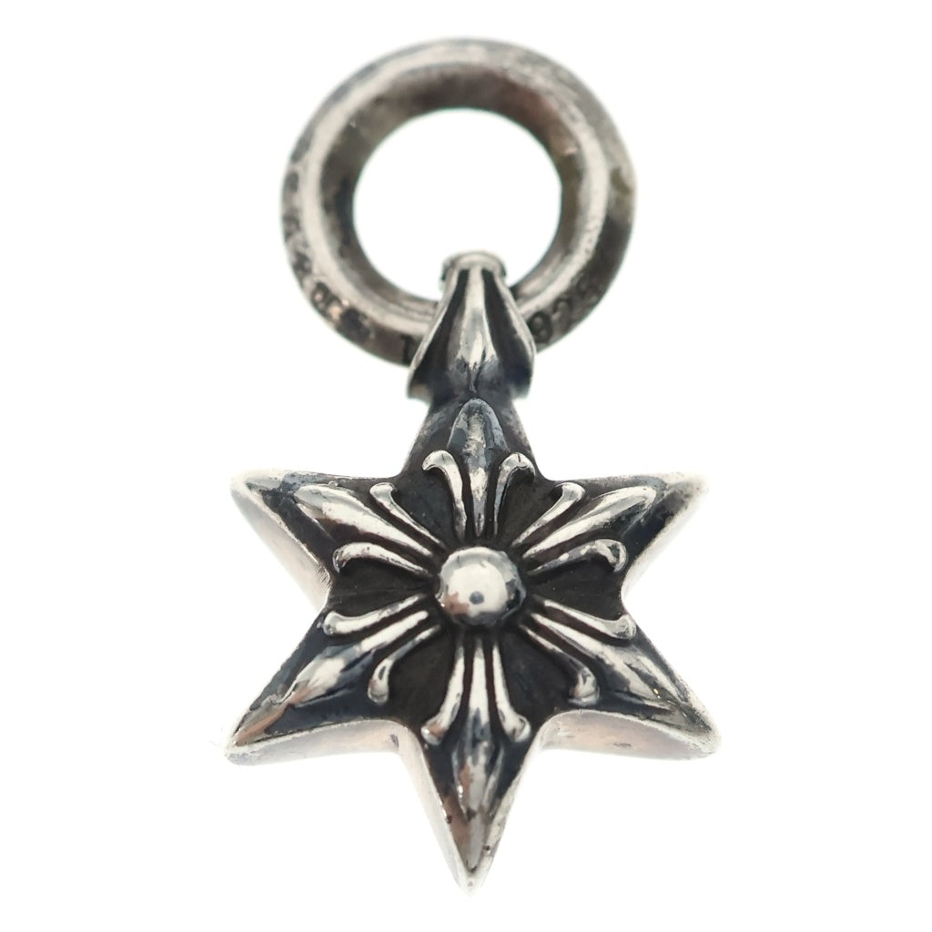 CHROME HEARTS(クロムハーツ) STAR CHARM 6ポイントスターチャーム シルバーネックレストップ