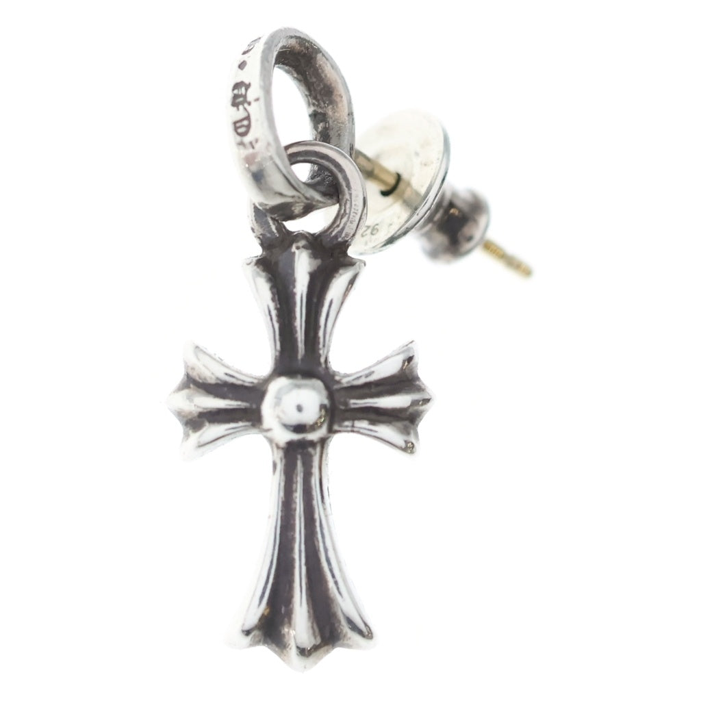 CHROME HEARTS(クロムハーツ) BBY F PPRCHN ベイビーファットクロス ドロップピアス シルバー BCA090