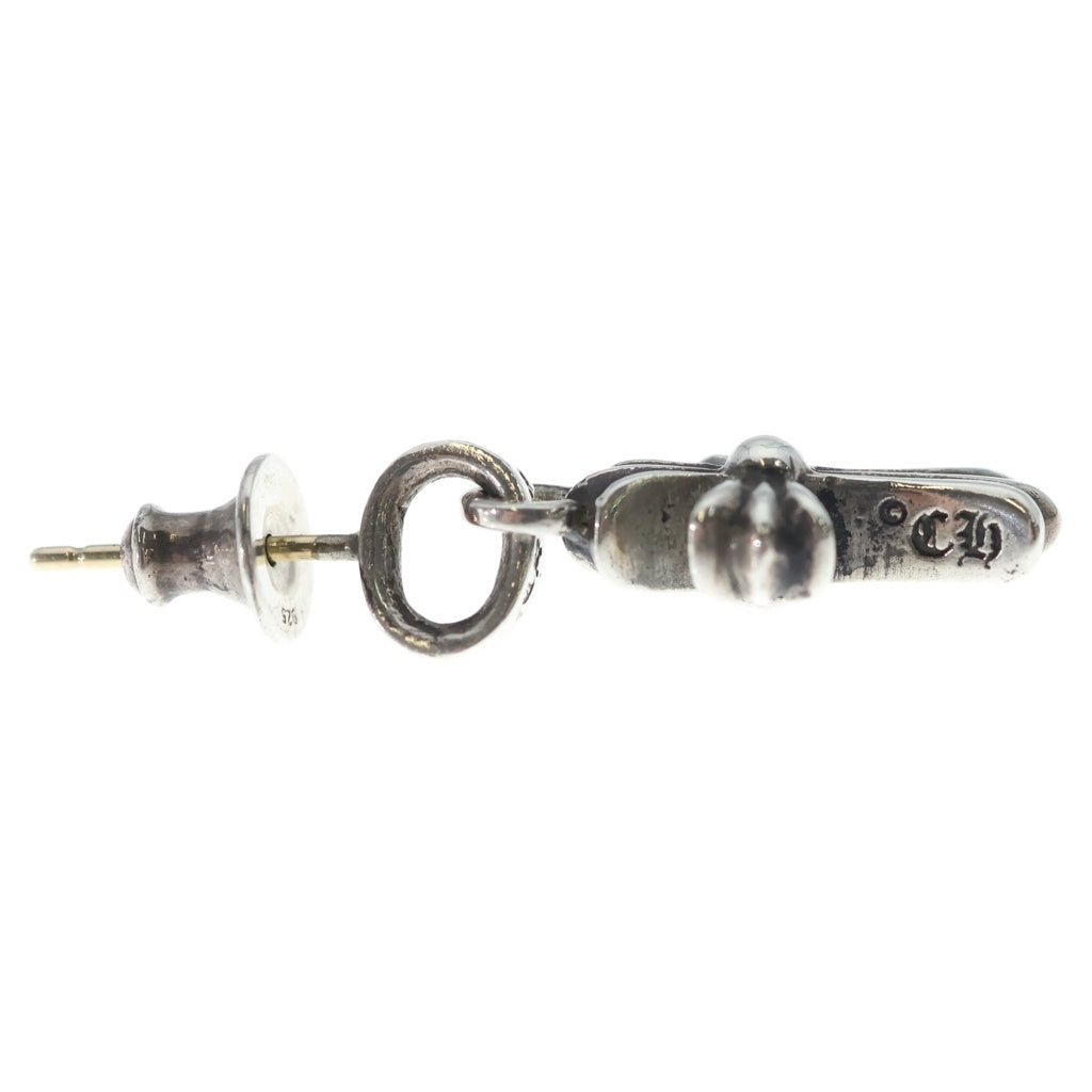 CHROME HEARTS(クロムハーツ) BBY F PPRCHN ベイビーファットクロス ドロップピアス シルバー BCA090