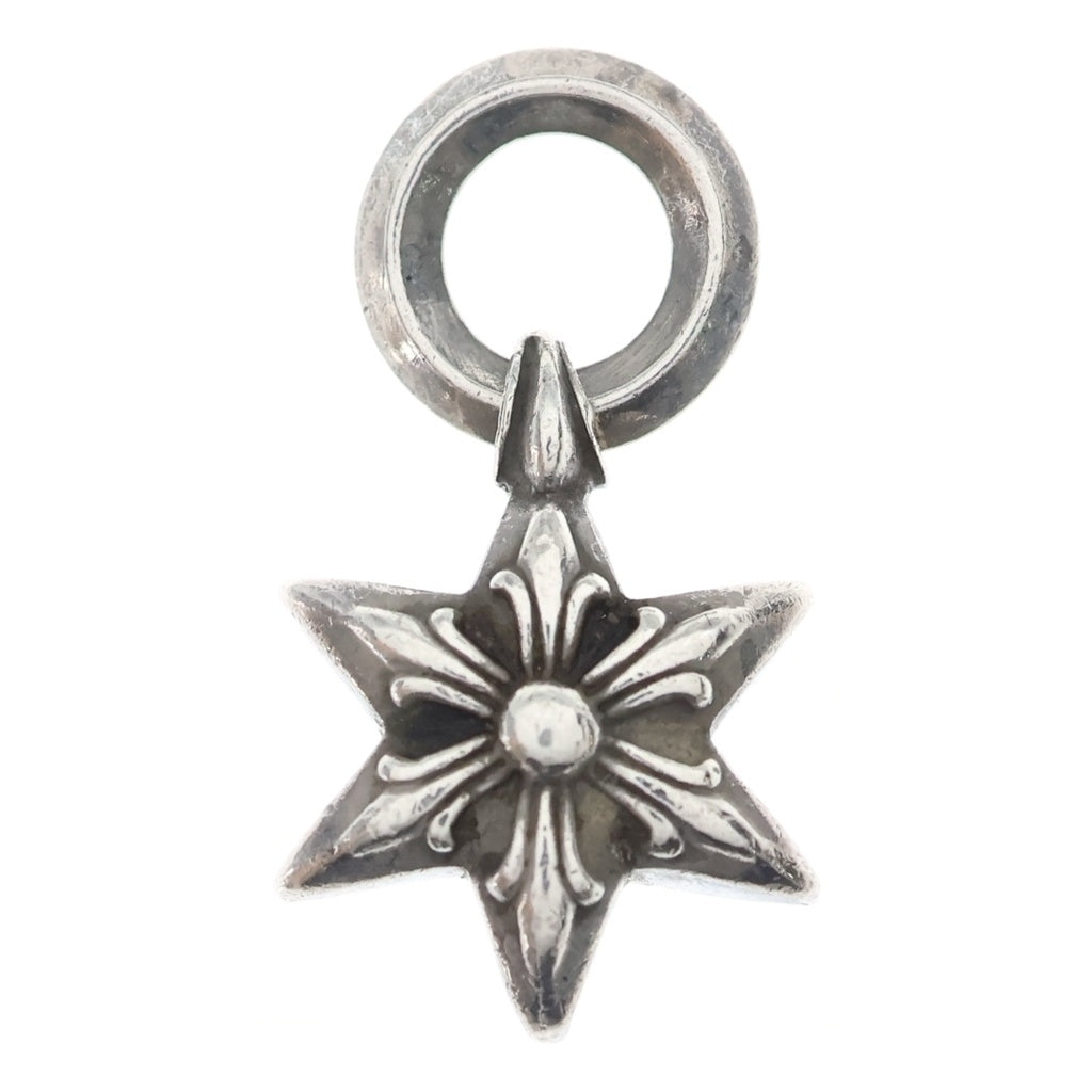 CHROME HEARTS(クロムハーツ) STAR CHARM 6ポイントスターチャーム シルバーネックレストップ