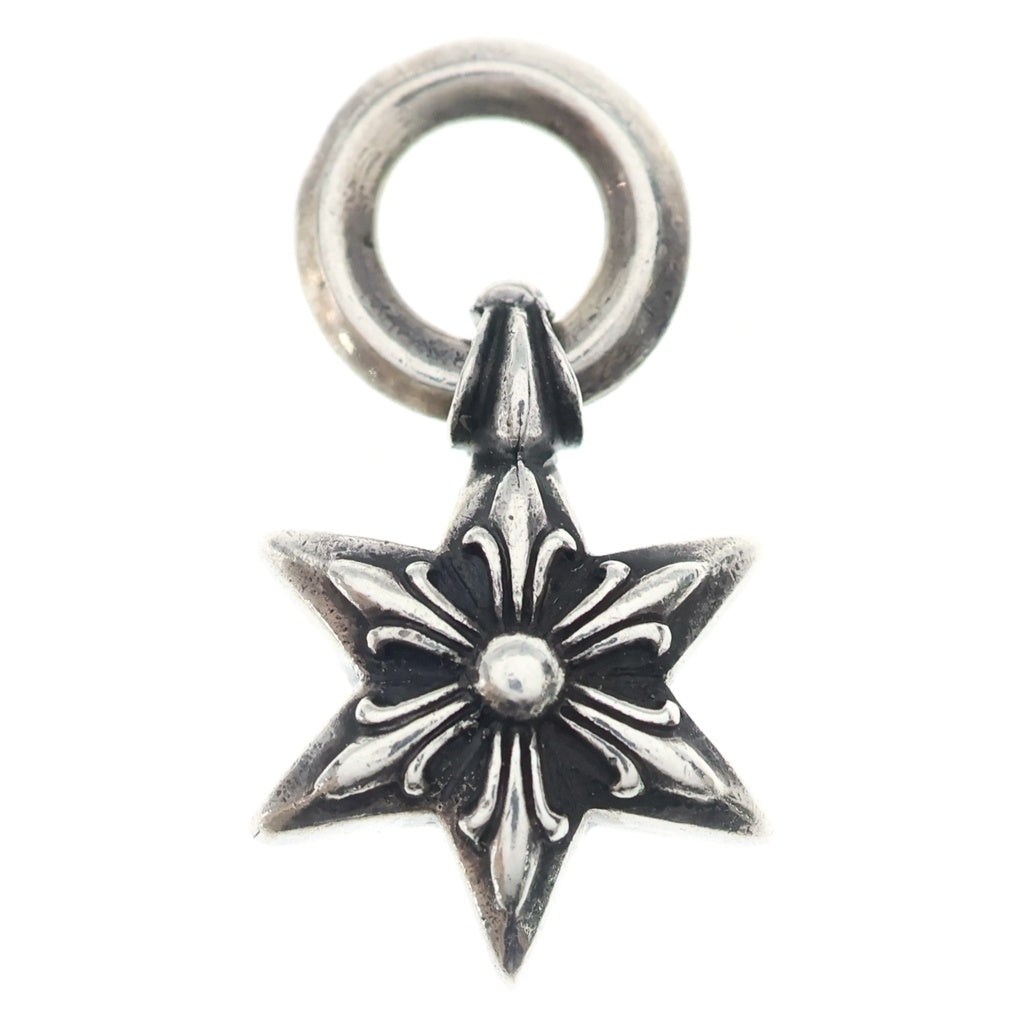 CHROME HEARTS(クロムハーツ) STAR CHARM 6ポイントスターチャーム シルバーネックレストップ
