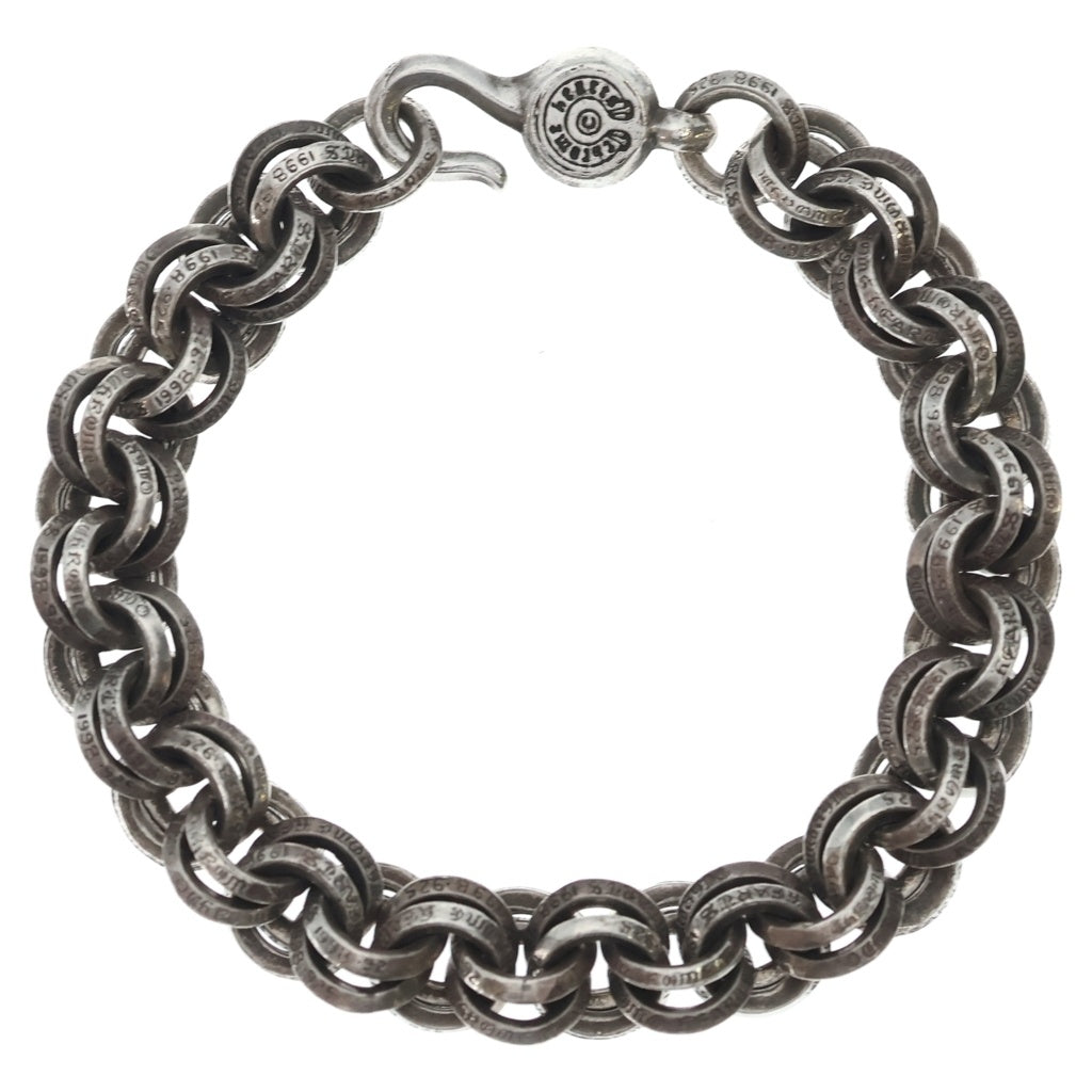 CHROME HEARTS(クロムハーツ) 2 DOUBLE B RING ダブルBリング ブレスレット シルバー BCA121