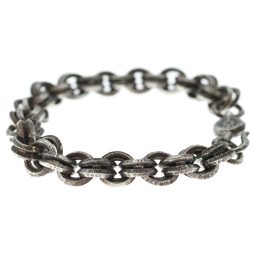 CHROME HEARTS(クロムハーツ) 2 DOUBLE B RING ダブルBリング ブレスレット シルバー BCA121