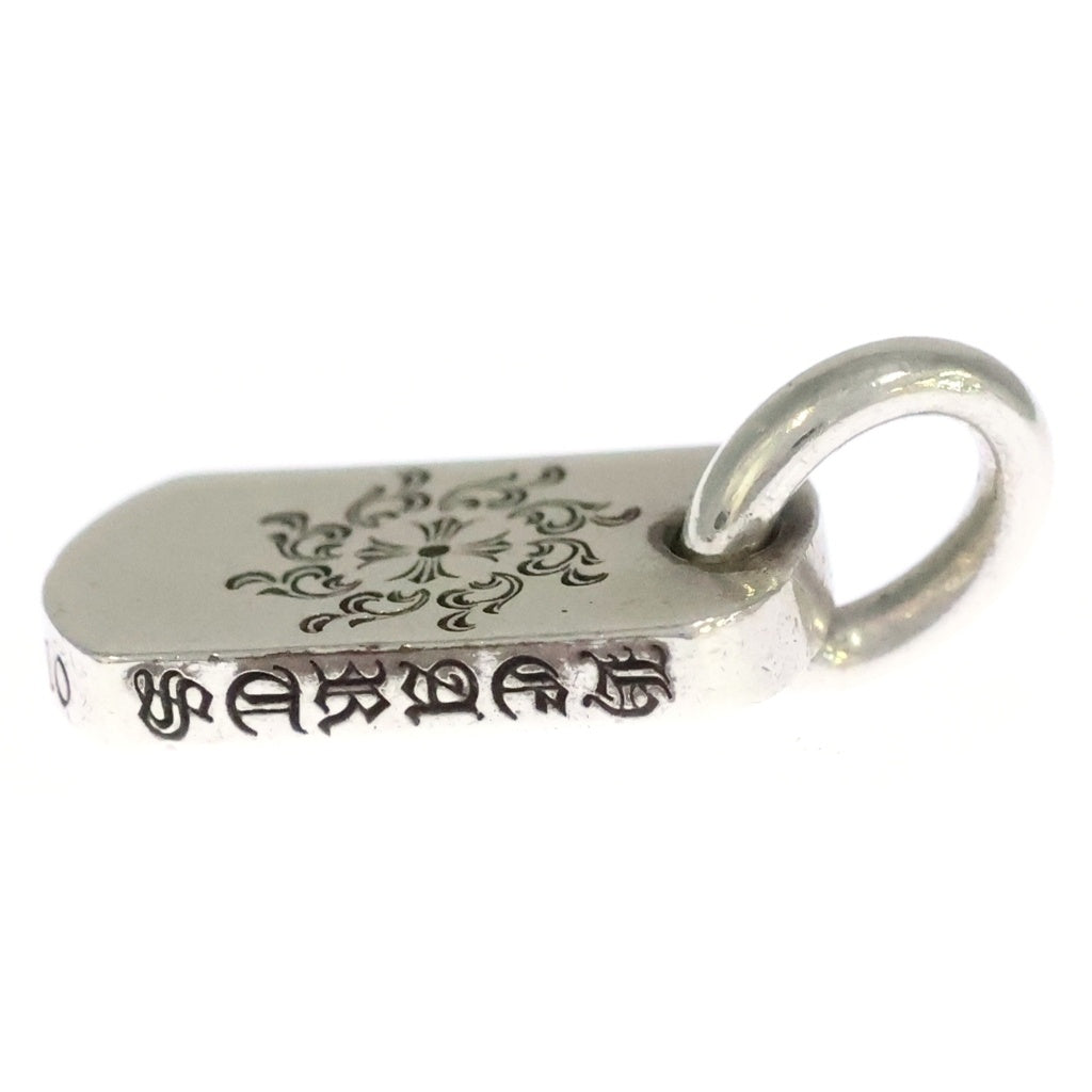 CHROME HEARTS(クロムハーツ) DT TNY ホノルル限定 タイニー CHシャイン ドッグタグ チャーム ペンダントトップ シルバー