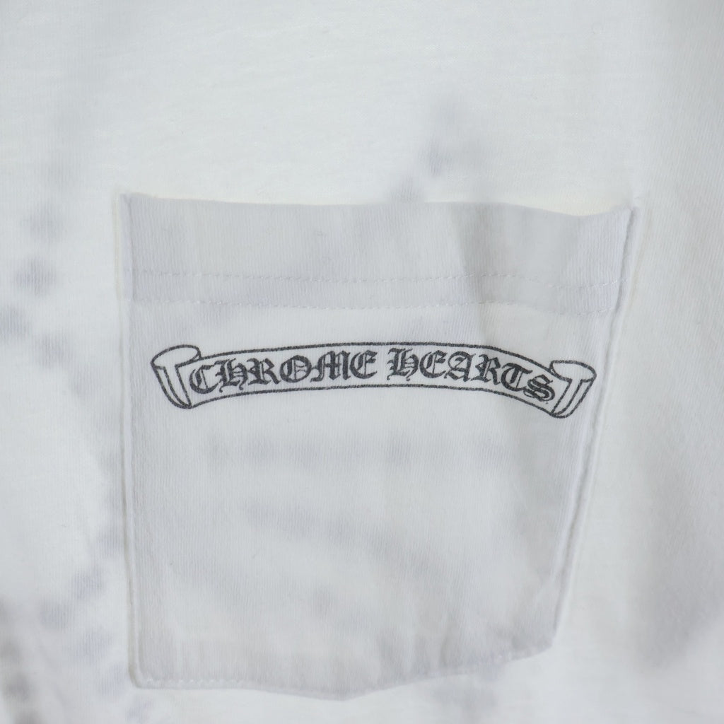 CHROME HEARTS(クロムハーツ) CH S/S TEE バックCHプラスプリント 半袖Tシャツカットソー