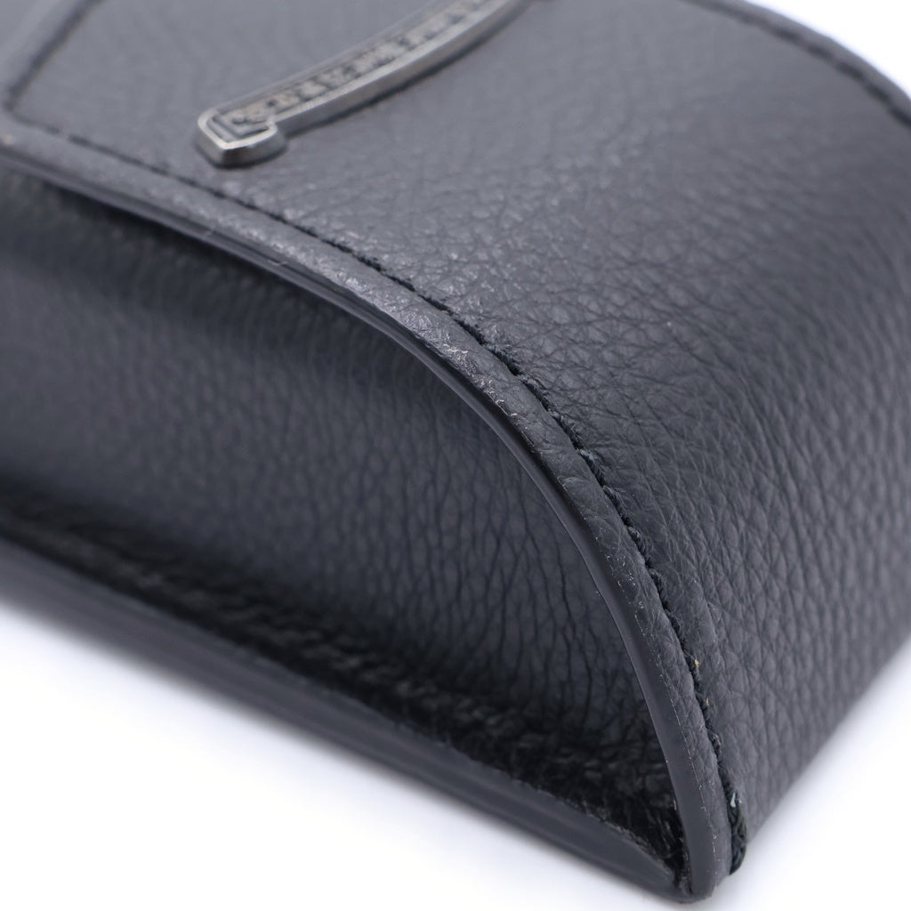 CHROME HEARTS(クロムハーツ) CASE スクロールラベル レザーメガネケース