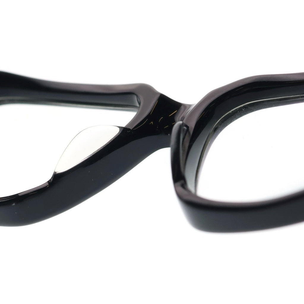 CHROME HEARTS(クロムハーツ) BULGE サイドフローラルクロス ウェリントン サングラス メガネ ブラック/ゴールド 53□20-150