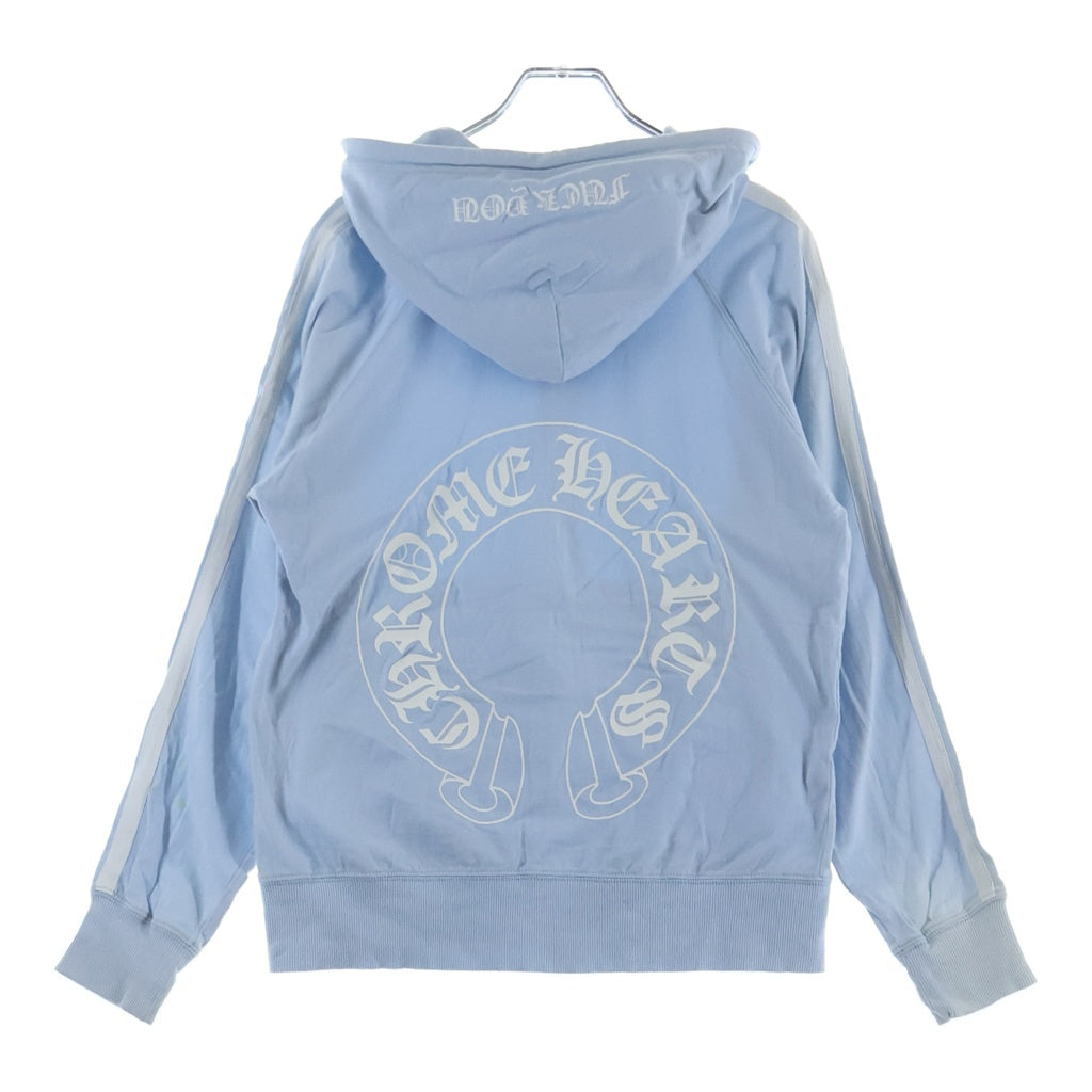 CHROME HEARTS(クロムハーツ) OLD SWTSHRT HD ZIP 胸Tバー バックホースシュープリント ジップパーカー