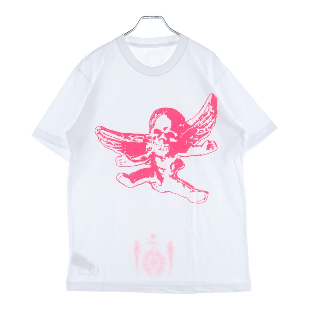 CHROME HEARTS(クロムハーツ) FOTI MISS LERLENE TEE フォティ ミスラーレン プリント半袖Tシャツ カットソー ホワイト/ピンク