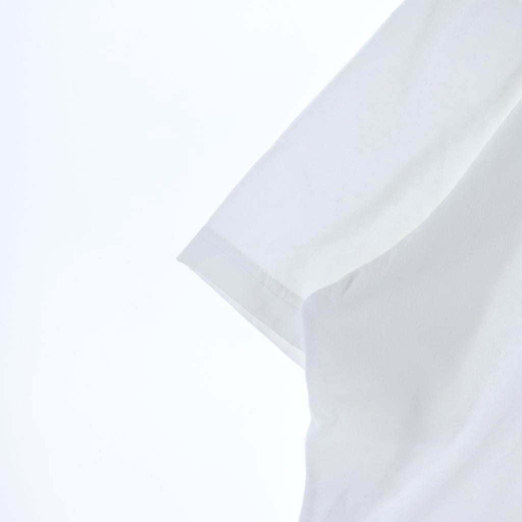 CHROME HEARTS(クロムハーツ) NECK LOGO TEE ネックロゴプリント クルーネック 半袖Tシャツ カットソー ホワイト